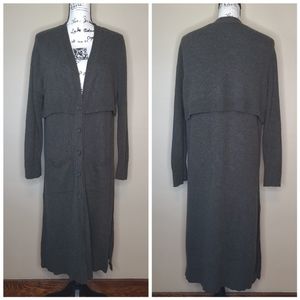 Banana Republic Duster Cardigan, Olive Green